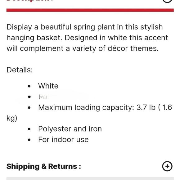 Ashland Macrame Pot Hanger - Picture 2 of 4